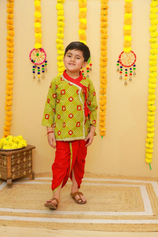 Boy angarkha dhoti ini wholesale