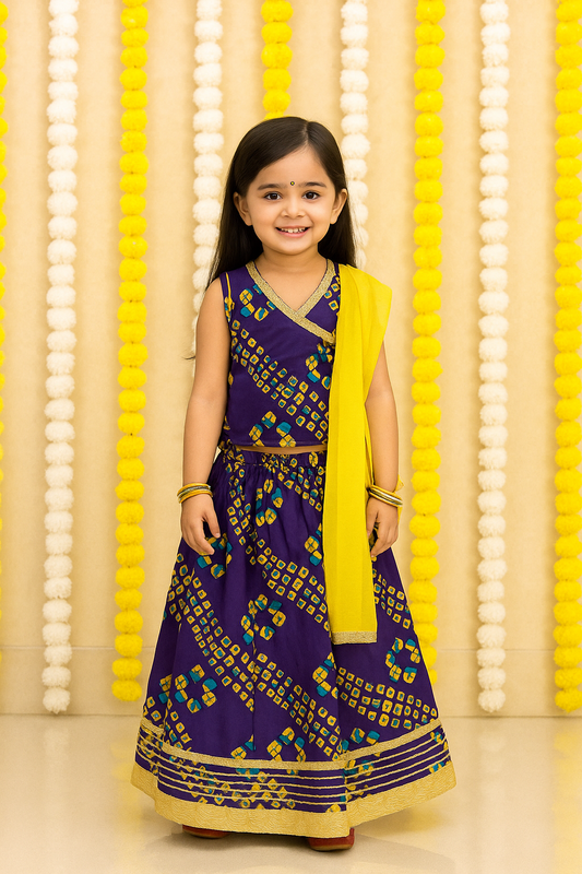 Girl's Lehenga Top In Wholesale