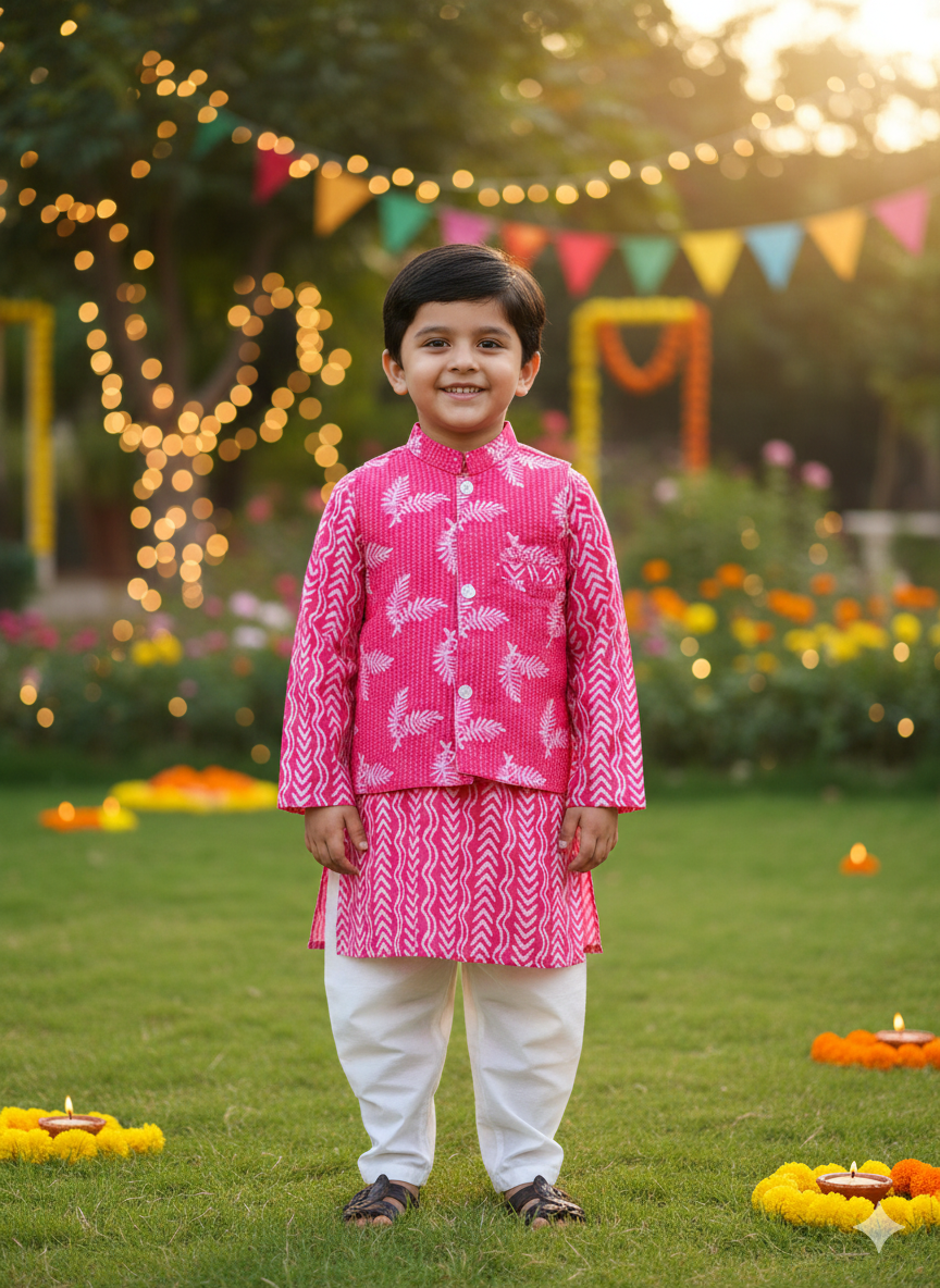 3-pic Jacket Set for 1-7y Boy