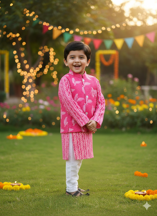 3-pic Jacket Set for 1-7y Boy