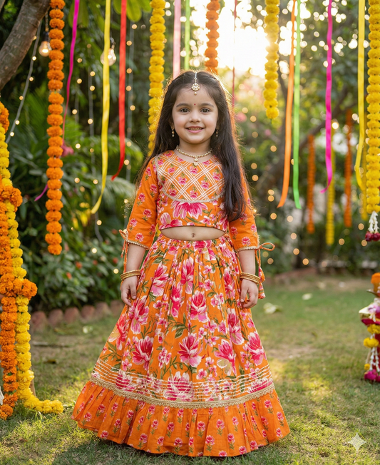 Girl's Lehenga in wholesale