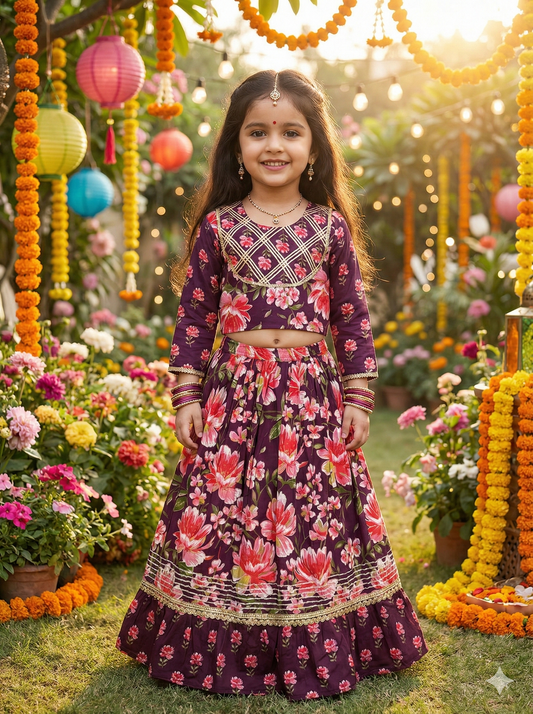 Girl's Lehenga in wholesale