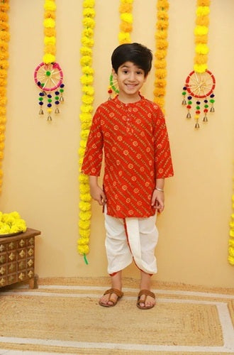 Boy Kurta dhoti in wholesale
