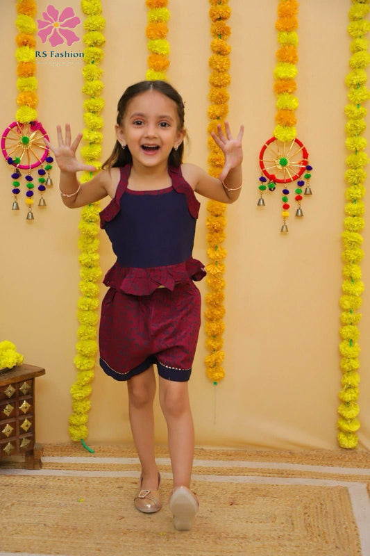 Girl's cotton shorts manufacturer