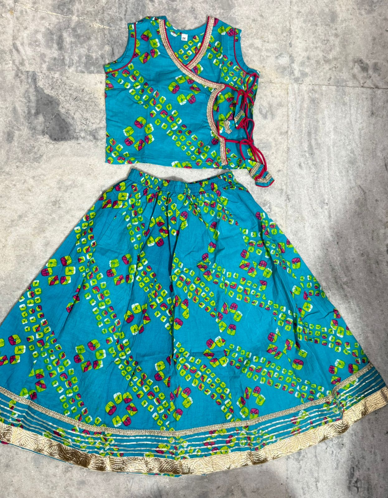 Girl's Lehenga Top In Wholesale